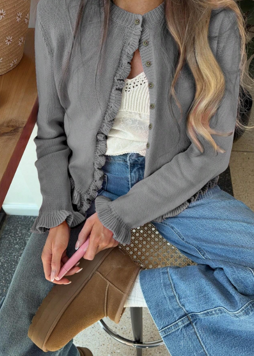 Eloria Cardigan grey