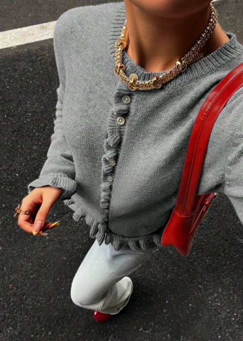 Eloria Cardigan grey