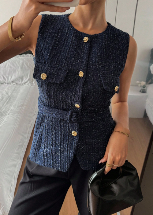 Aurelia Cardigan blue