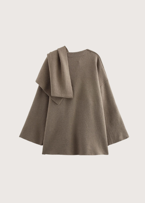 Ortegua Cape Jacket brown