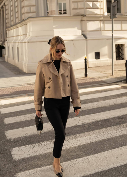 Belvory Trench cream