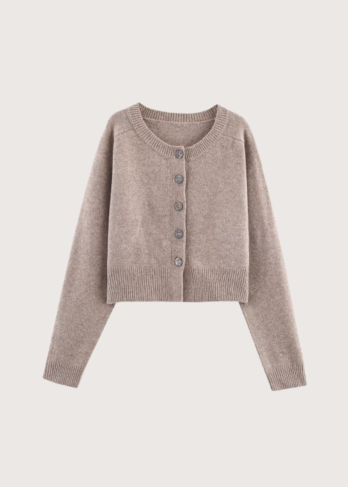 Hafney Cardigan brown