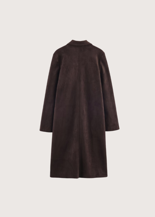 Harper Suede Coat brown