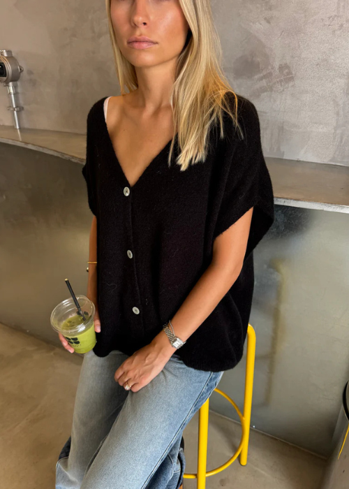 Polina Knit black