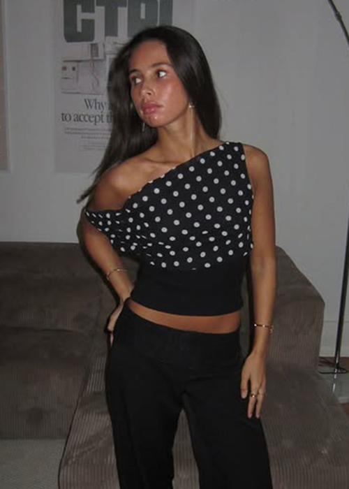 Polkiva Top black