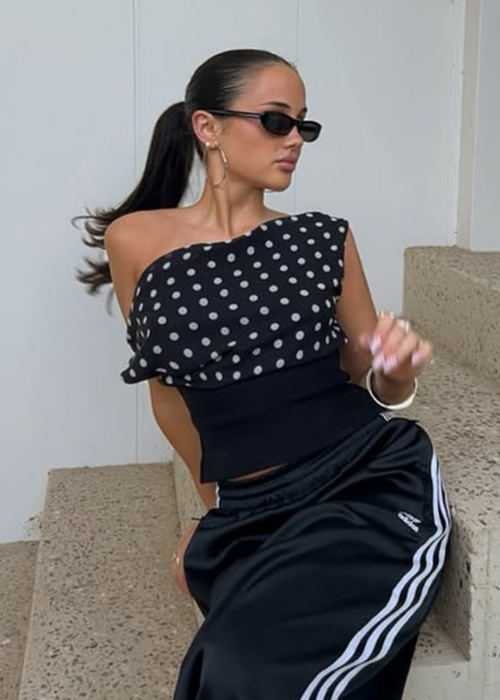 Polkiva Top black