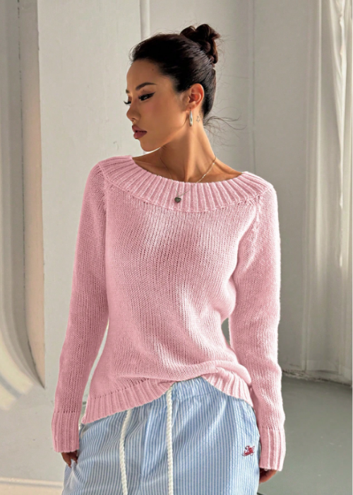 Cossa knit pink