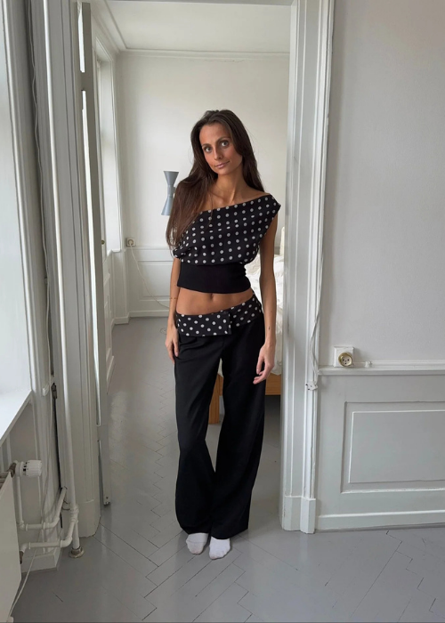 Dotella Pant black